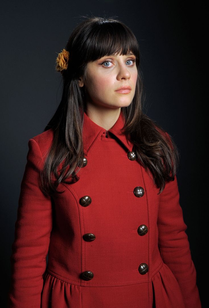 Celebrity Photo Shoots: Zooey Deschanel - Portrait session at the